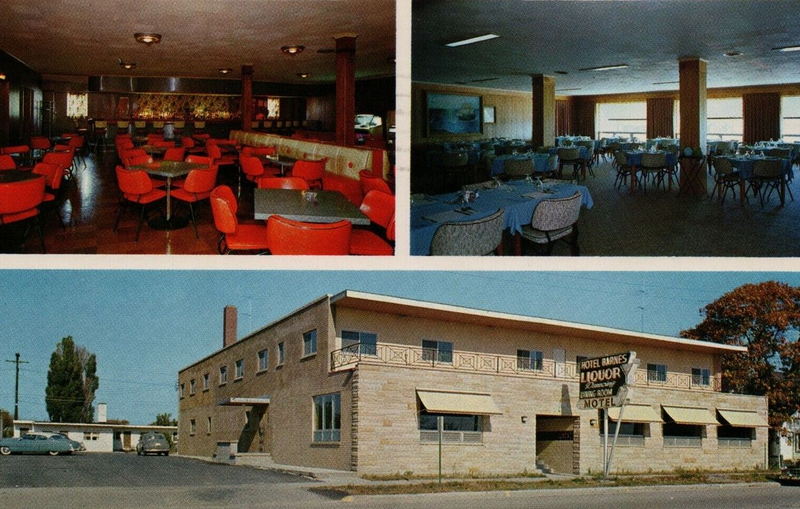 Hotel Barnes - Vintage Postcard